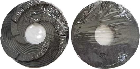 almofada de polimento Buff
